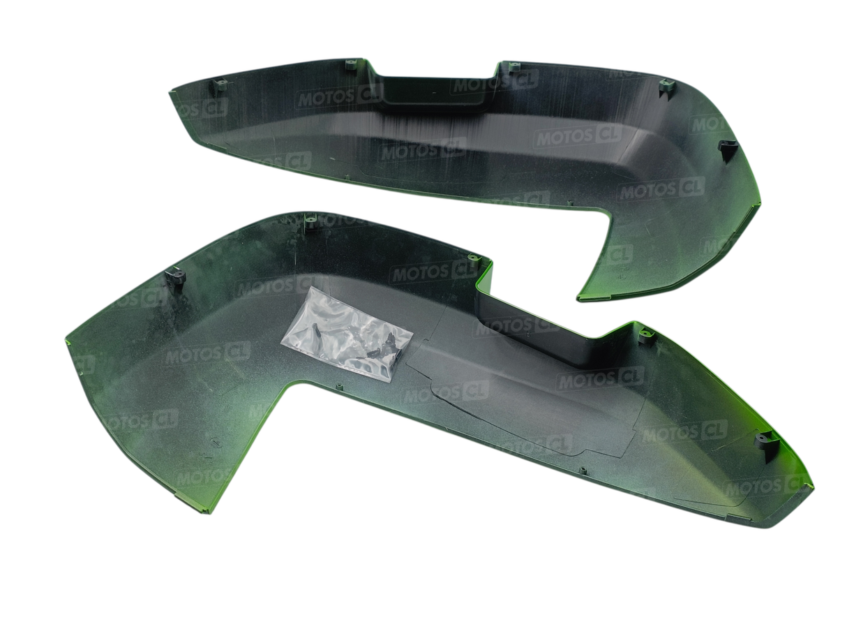 ENJOLIVEURS VERT 17P CANDY LIME GREEN POUR VALISES KAWASAKI 35L OU GIVI V35 MONOKEY SIDE 35LITRES / 131LUU0018