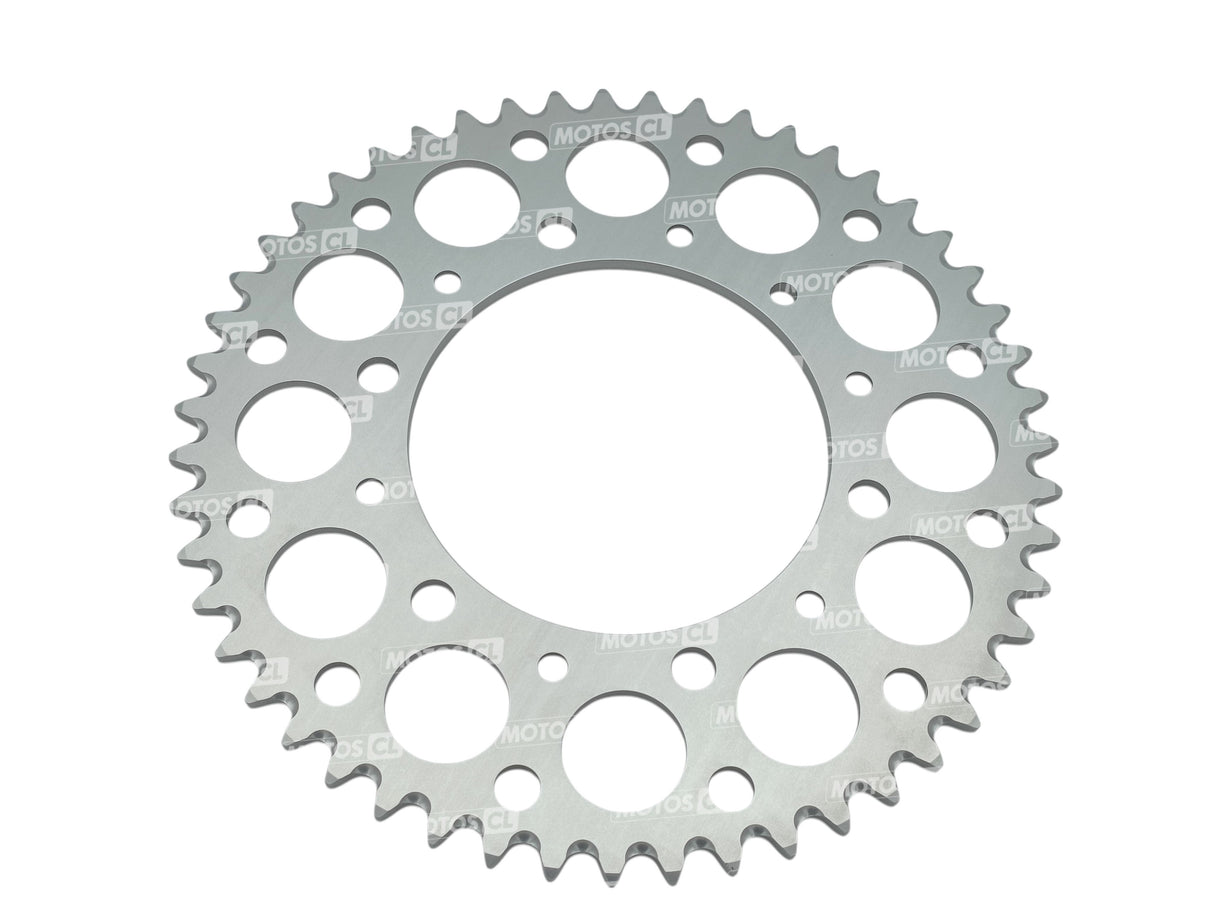 COURONNE RENTHAL ALU ULTRALIGHT ANTI-BOUE 520 51 DENTS CF MOTO-GASGAS-HUSABERG-HUSQVARNA-KTM-STAK FUTURE VARG-TRIUMPH / RR224U-520-51GPSI