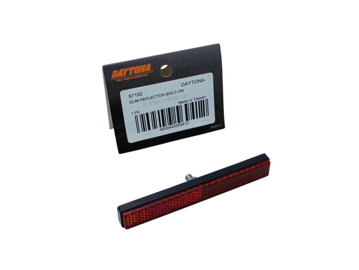 CATADIOPTRE ROUGE UNIVERSEL À VISSER 103MM X 16MM DAYTONA / RD87192