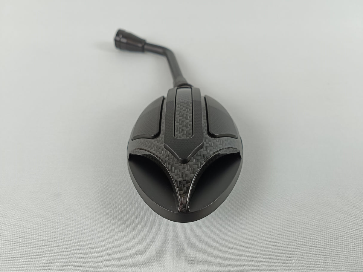 RÉTROVISEUR CHAFT CANDY HOMOLOGUE 10MM NOIR-CARBON / IN104