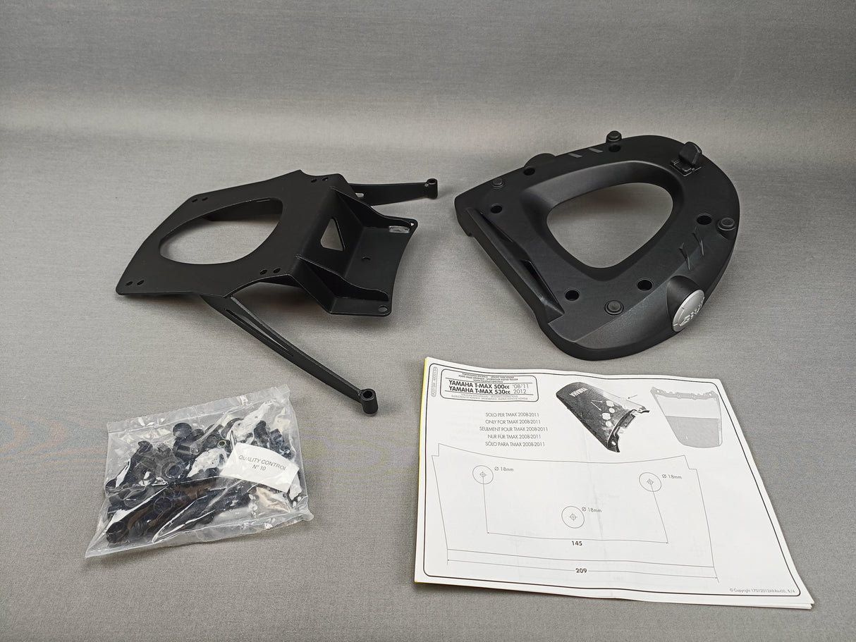 SUPPORT TOP CASE T-MAX 500 ET T-MAX 530 GIVI MONOLOCK / RGSR20132M