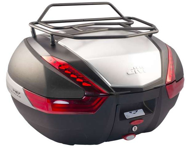 GRILLE PORTE-OBJET METALLIQUE GIVI POUR TOP CASE MAXIA 4 V56 ET V47 / RGE159