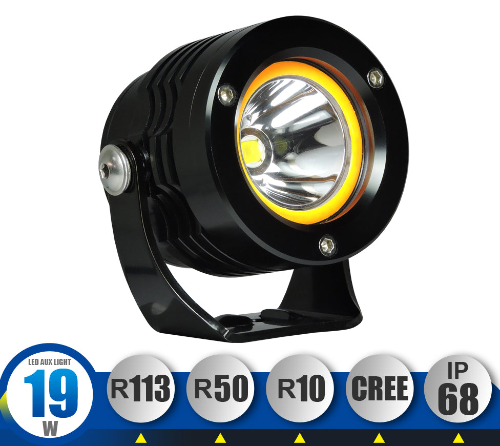 FEUX ADDITIONNELS LED LONGUE PORTEE PLUS CLIGNOTANTS TECNO GLOBE CTR / ADD.BALL.PLUS