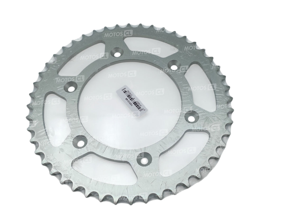 COURONNE AFAM ACIER 520 OFF ROAD 48 DENTS HM CRE-HONDA CR125-CR250-CR500-CRF250R-CRF250RX-CRF450R-CRF450RX-CRF450X-XR250L-XR250R-XR400R-XR650R / RA10212-48