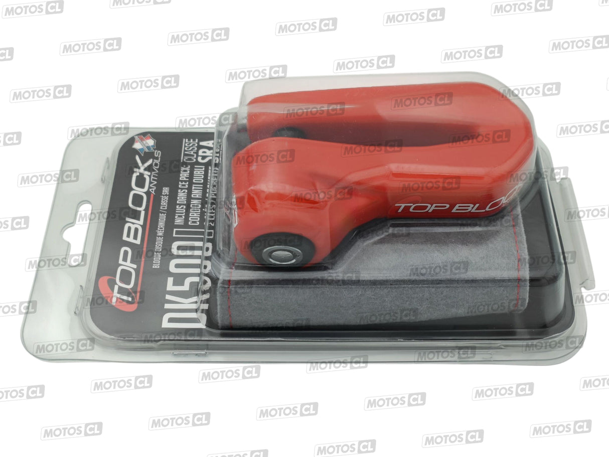 BLOQUE DISQUE Ø14MM TOP BLOCK CLASSE SRA / RTDK500V2-ROUGE