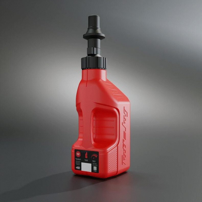 BIDON D'ESSENCE 5LITRES TUFF JUG AVEC BOUCHON RIPPER À REMPLISSAGE RAPIDE DISPONIBLE EN 6 COLORIS / PUBLKRVS5 WUBLKR5 RUBLKRVS5 BUBLKRVS5 BLKUBLKRVS5 RTFUFRVS10 FUFRVS5