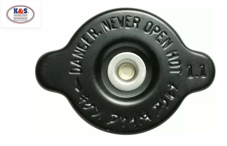 BOUCHON DE RADIATEUR 1.1 BARS POUR MOTOS JAPONAISES HONDA-KAWSAKI-SUZUKI-YAMAHA ET SHERCO-BETA K&S TECHNOLOGIES / RP58-1001BK