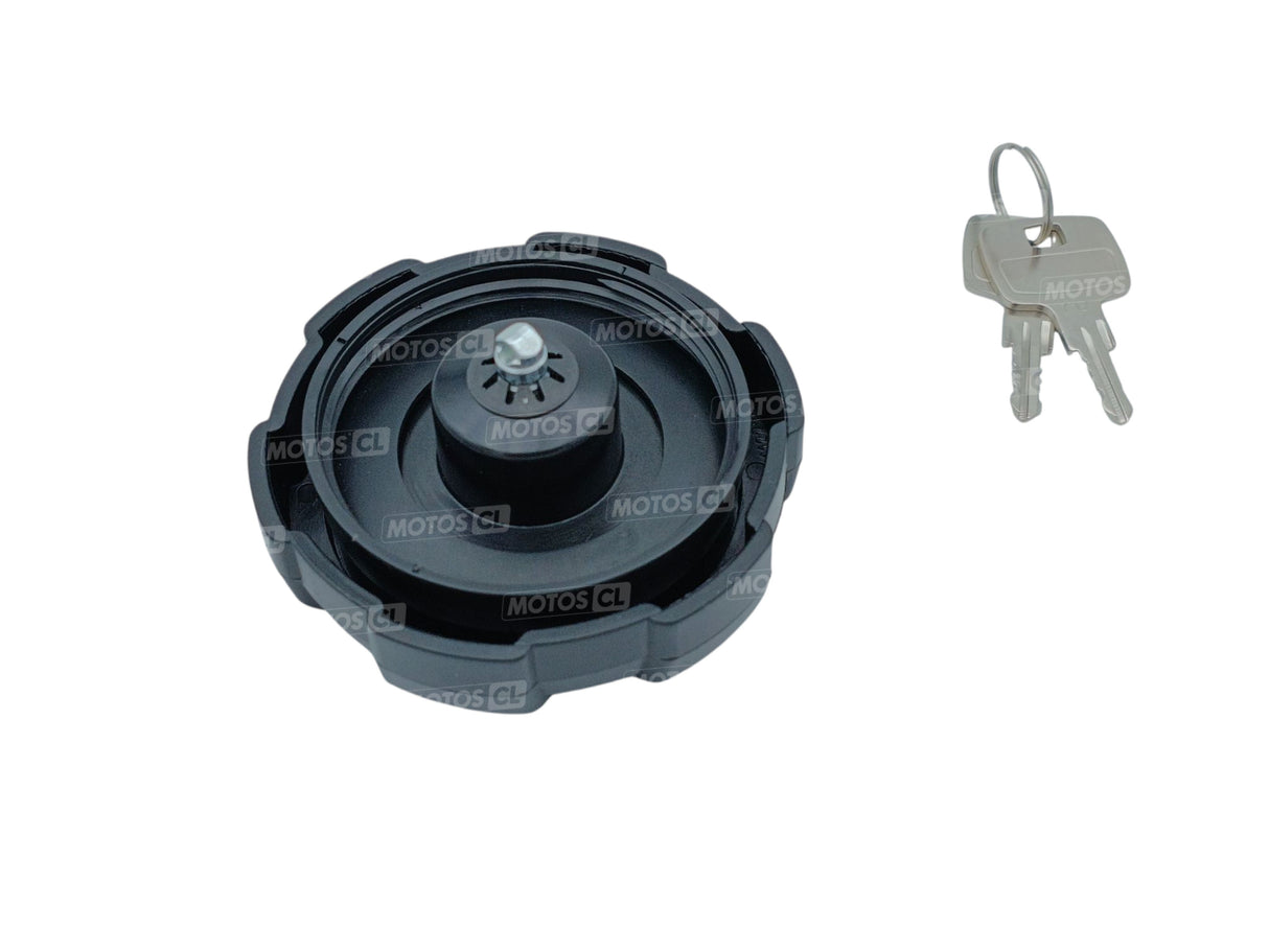 BOUCHON DE RÉSERVOIR À VIS ET FERMETURE À CLÉS TRANSALP-DOMINATOR HONDA ET 80DT-125DTR-125TÉNÉRÉ-500XT-600XT-600XTZ-750XTZ TÉNÉRÉ YAMAHA / TBPEC024