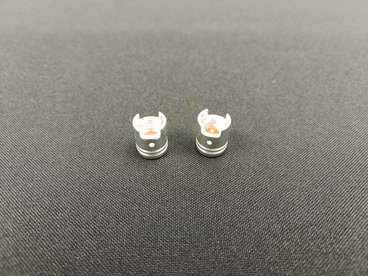 BOUCHONS DE VALVES ALU FORME PISTON / IN39