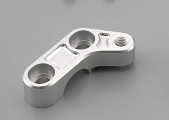 BRIDE DE GUIDON 22MM ALU AVEC DÉPORT 8MM POUR COMPTEUR DAYTONA OU AUTRES ACCESSOIRES / 68583