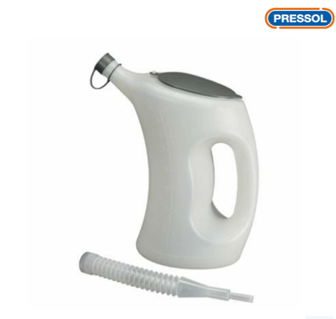 BROC GRADUÉ 5L AVEC COUVERCLE ET BEC VERSEUR FLÉXIBLE / 07625