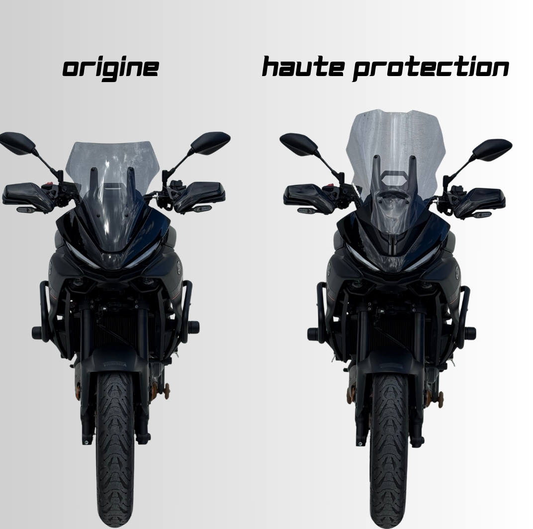 BULLE HAUTE PROTECTION YAMAHA MT07 TRACER 2025 À 2026 GRIS ERMAX / RE0102Z13-54