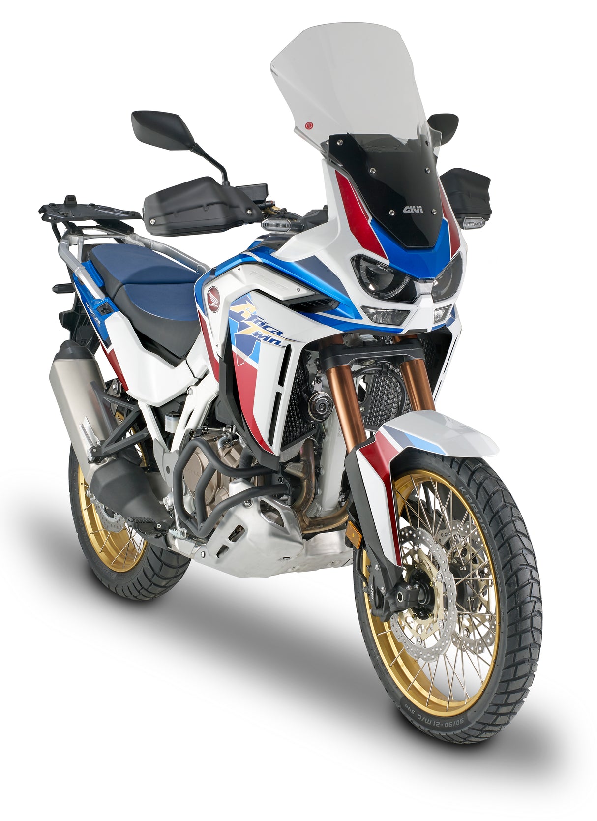 BULLE HAUTE INCOLORE HONDA CRF1100L AFRICA TWIN 2024 ET CRF1100L AFRICA TWIN ADVENTURE SPORTS 2020 À 2024 GIVI / D1178ST