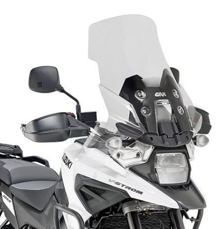 BULLE HAUTE GIVI V-STROM 1050-V-STROM1050 XT-V-STROM1050 SE 2020 À 2026 V-STROM 1050 DE 2023 À 2026 INCOLORE / RGD3117ST
