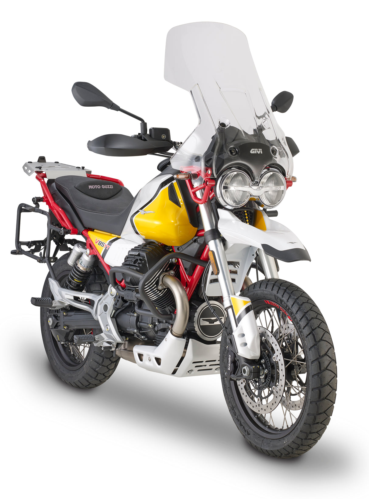 BULLE HAUTE INCOLORE MOTO GUZZI V85TT 2019 À 2023 GIVI / D8203ST
