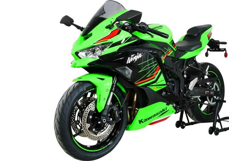 BULLE KAWASAKI ZX4R ET ZX4RR 2023 À 2025 RACING HOMOLOGUÉ FUMÉ MRA / 4025066175420