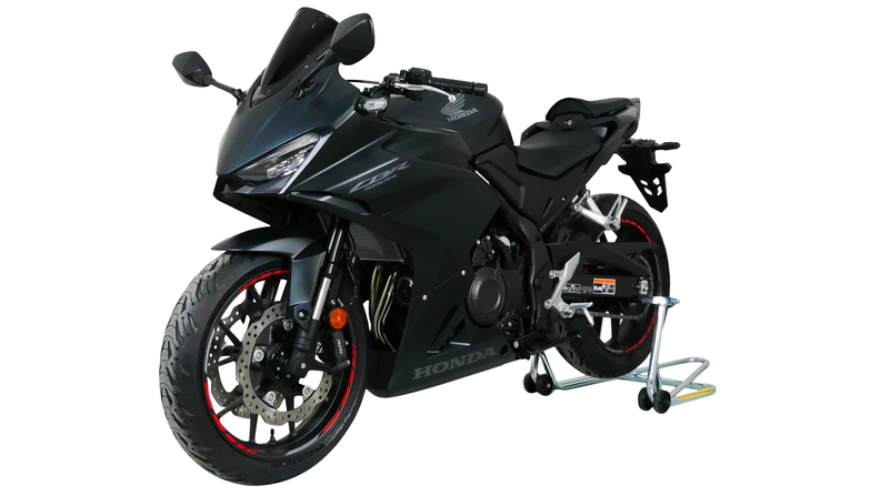 BULLE HONDA CBR500R 2019 À 2024 RACING HOMOLOGUÉ NOIR OPAQUE MRA / RM4025066175956