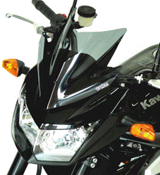 BULLE "SAUTE VENT" STUNT KAWASAKI Z750 2007 À 2012 FUMÉ NOIR SECDEM-BULLSTER / RBBK101STFN