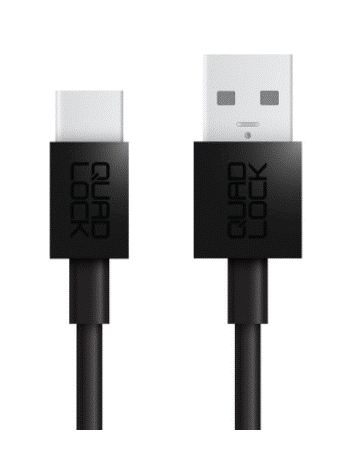 CÂBLE USB-A VERS USB-C QUAD LOCK® LONGUEUR 1,5 MÈTRES / QLA-USB-1500C