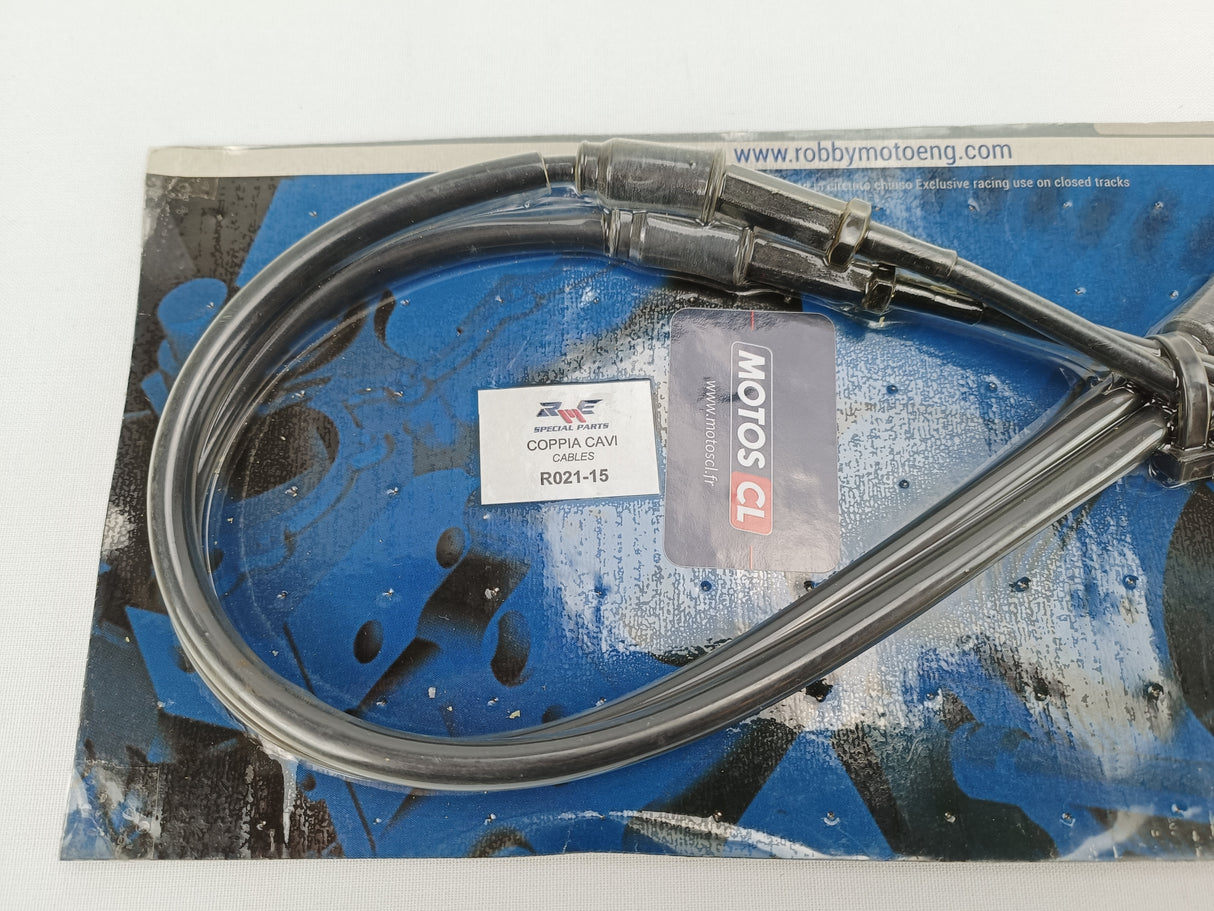 CABLES DE GAZ ROBBY POUR POIGNEE TIRAGE RAPIDE ZX10R ZX6RR 600-750GSXR / ROR021-15