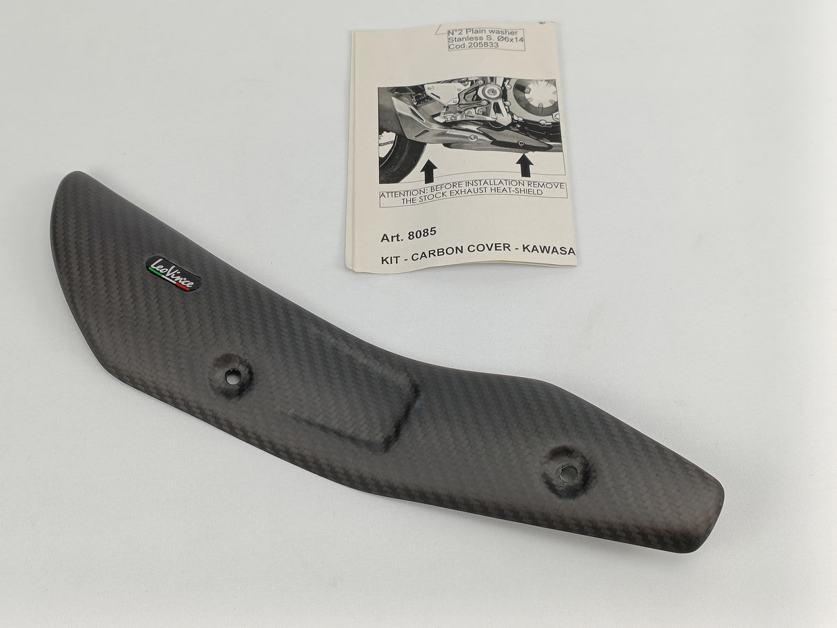 PARE CHALEUR LEOVINCE CARBONE KAWASAKI Z900 2017 A 2024 / 8085