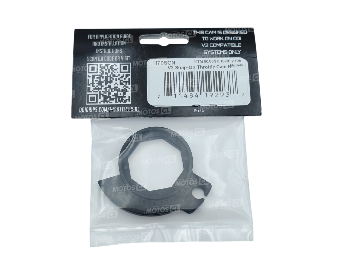 CAME D'ACCÉLÉRATEUR POIGNÉES ODI EMIG V2 LOCK-ON CAME : N MOTOS 2 TEMPS BETA-GASGAS-HUSQVARNA-KTM / ROH70SCN