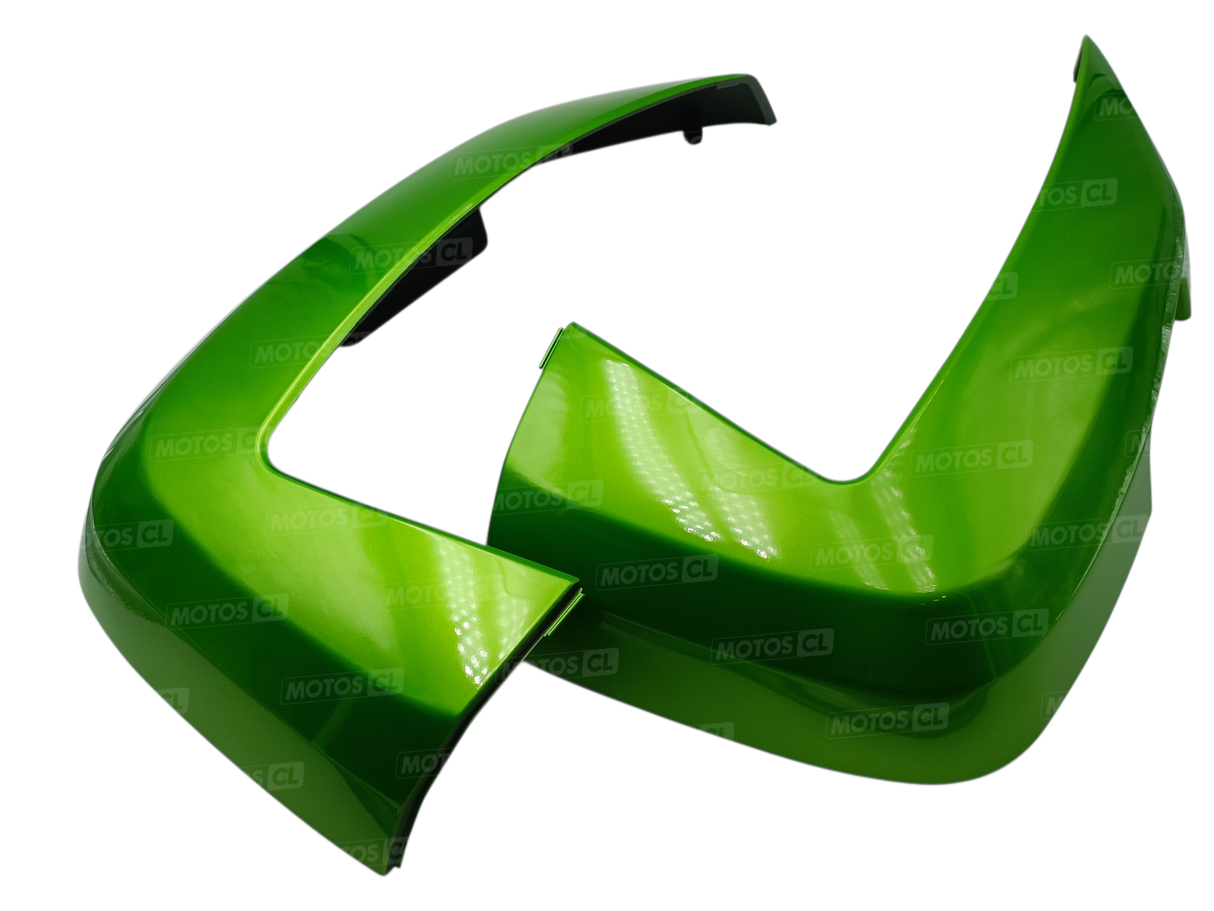 ENJOLIVEURS VERT 17P CANDY LIME GREEN POUR VALISES KAWASAKI 35L OU GIVI V35 MONOKEY SIDE 35LITRES / 131LUU0018