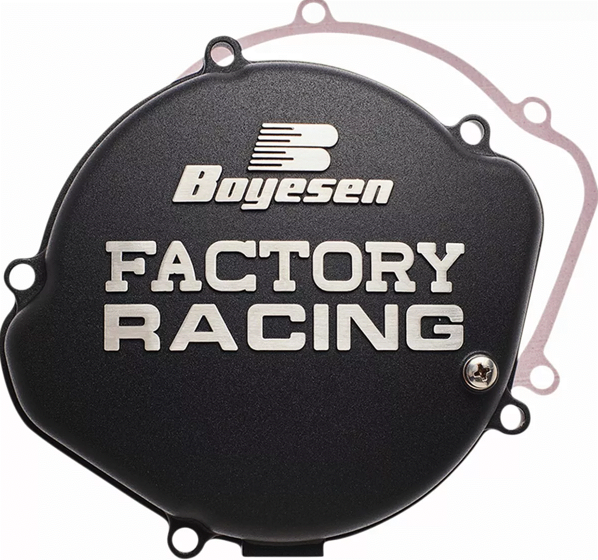 COUVERCLE DE CARTER D'EMBRAYAGE BOYESEN FACTORY RACING EN ALUMINIUM HONDA CRF250R 2018 À 2026-CRF250R WE 2025 À 2026-CRF250RX ENDURO 2019 À 2026 / RBCC-07CB