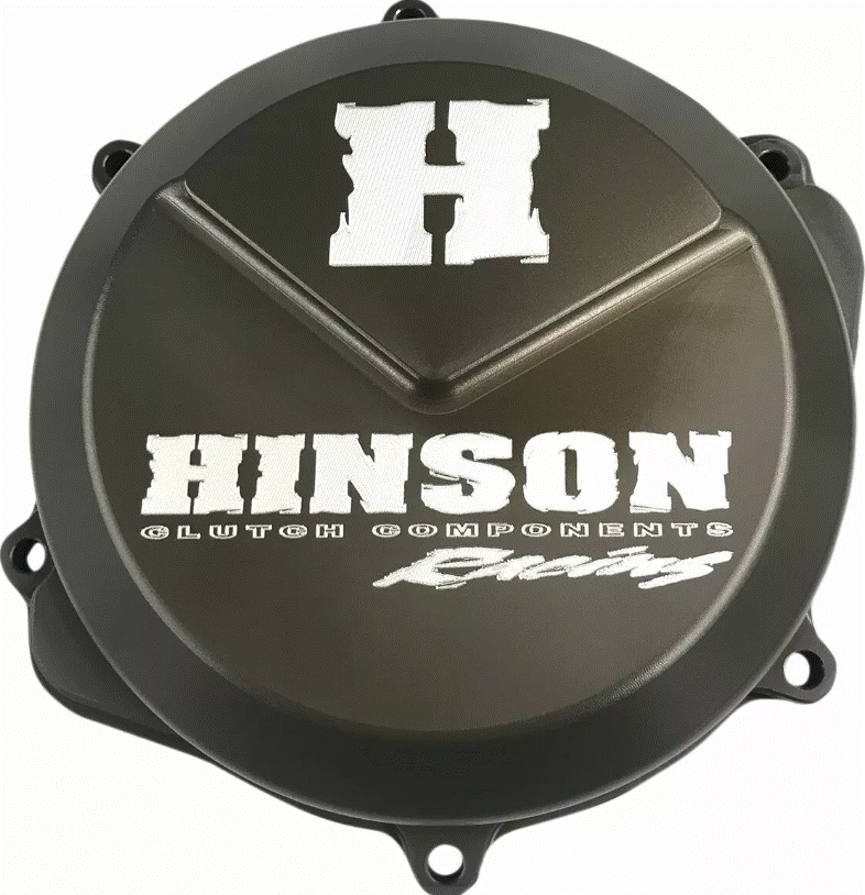 COUVERCLE CARTER D'EMBRAYAGE EN ALUMINIUM HONDA CRF250R 2018 À 2026-CRF250R WE 2025 À 2026-CRF250RX ENDURO 2019 À 2026 HINSON RACING / RHC794-0817