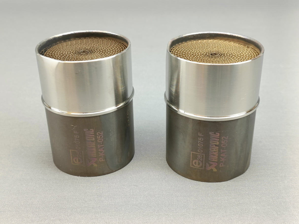 CATALYSEURS AKRAPOVIC POUR KAWASAKI ZZR1400 ET ZX14R 2016 À 2020 / P-KAT-054