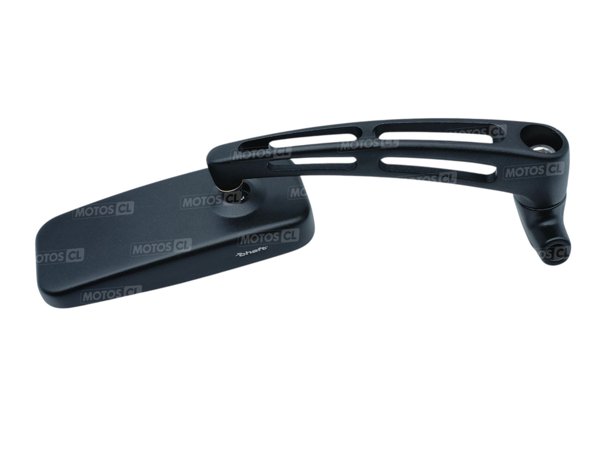 RÉTROVISEUR CHAFT DROIT SOFTY MX EN ALU NOIR RÉGLABLE Ø10MM / IN273