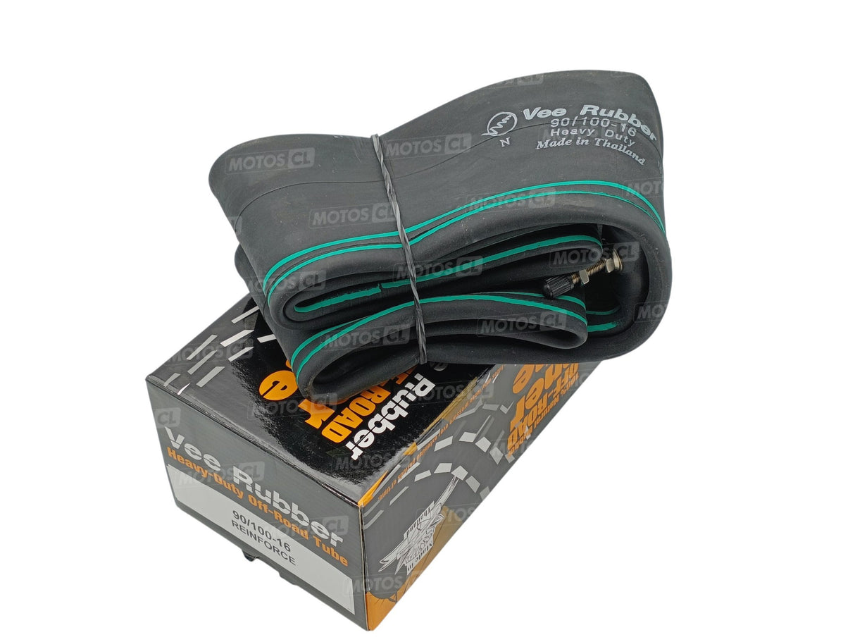 CHAMBRE À AIR ARRIÈRE 90/100X16 RENFORCÉE 3MM VEE RUBBER / RV91164H