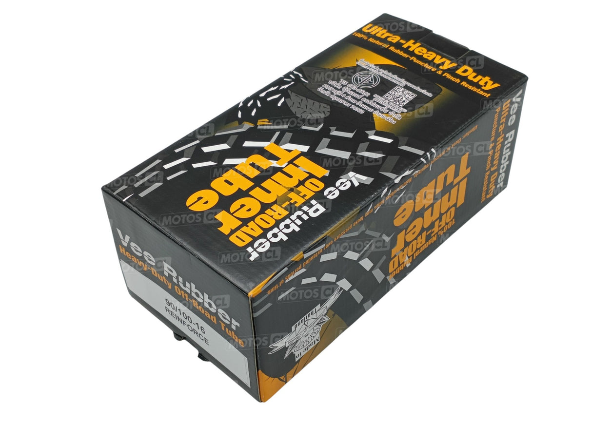 CHAMBRE À AIR ARRIÈRE 90/100X16 RENFORCÉE 3MM VEE RUBBER / RV91164H