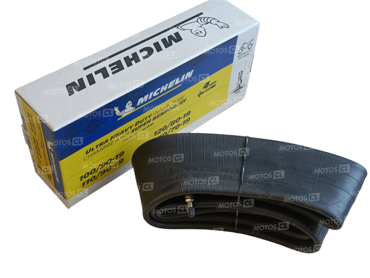 CHAMBRE À AIR MICHELIN OFF-ROAD ARRIÈRE 100/90X19 ET 110/90X19 ET 120/80X19 ET 130/70X19 ULTRA RENFORCÉE 4MM / RM842770