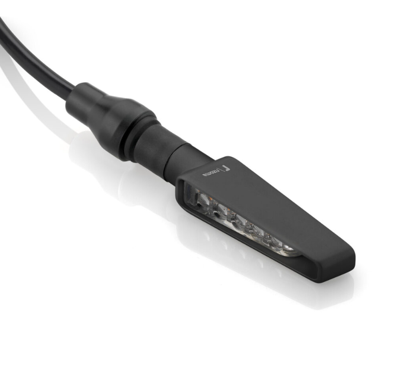 CLIGNOTANT RIZOMA LEDS SEQUENTIEL VISION HOMOLOGUÉ ANODISÉ NOIR / RRFR130B