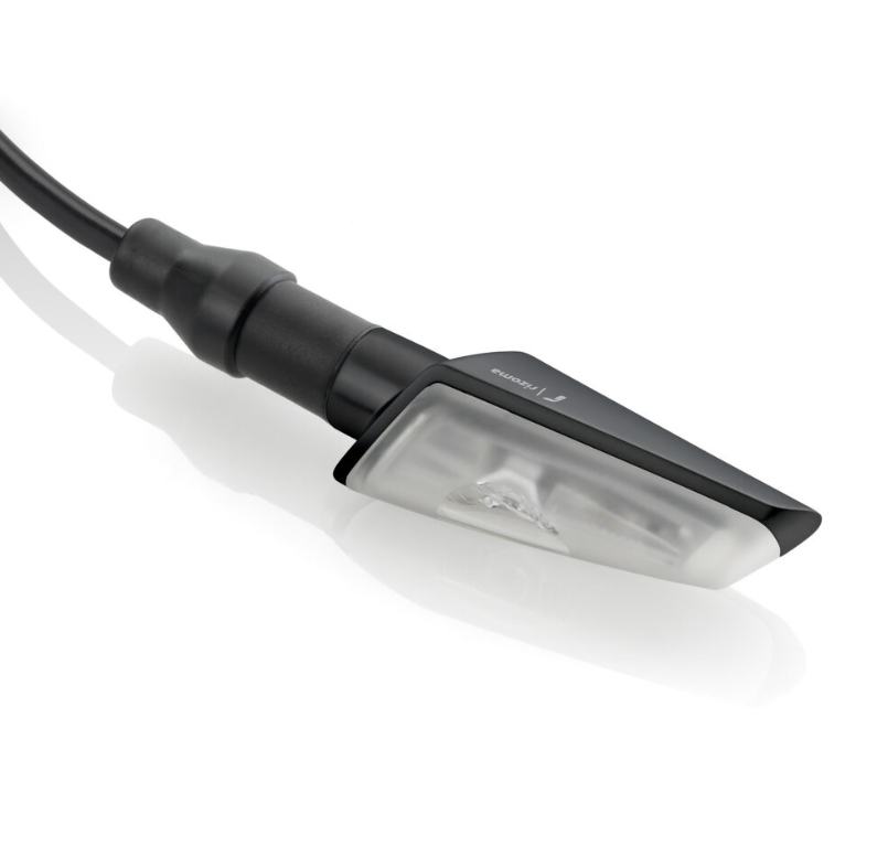 CLIGNOTANT RIZOMA LED ACTION HOMOLOGUÉ ANODISÉ NOIR / RRFR028B