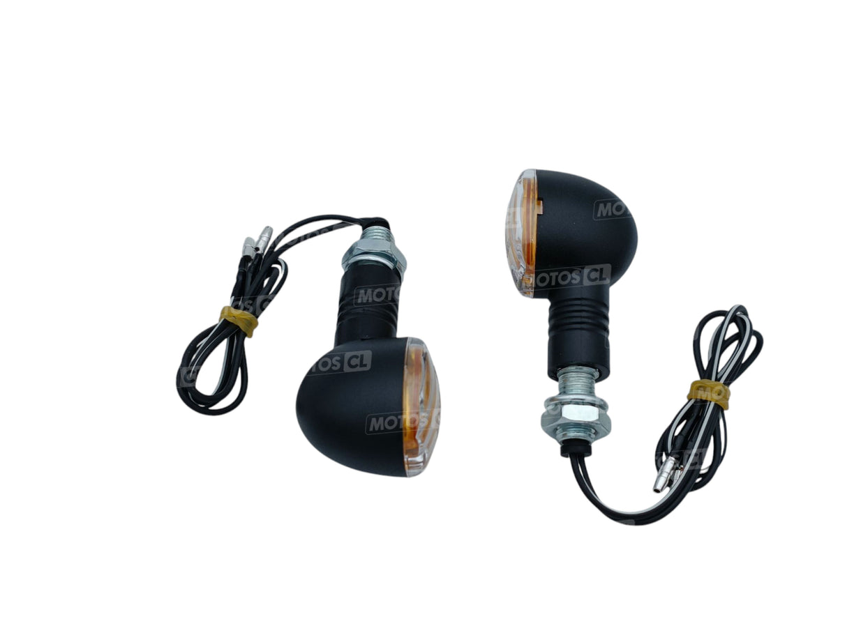 CLIGNOTANTS ROND NOIR AMPOULES 12V21W UNIVERSEL HOMOLOGUÉS / RB322071