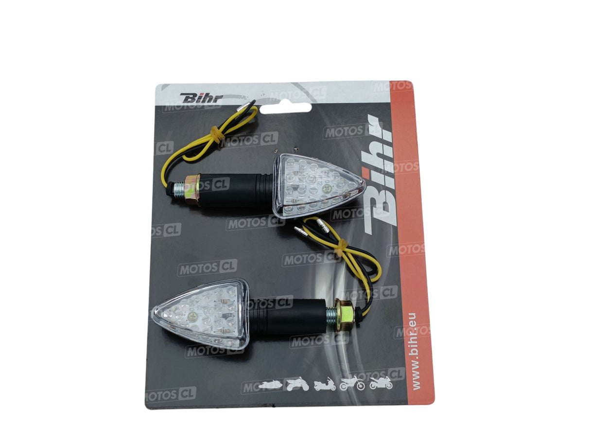 CLIGNOTANTS FLÈCHE LONG NOIR LEDS 12V0,5W UNIVERSEL HOMOLOGUÉS / RB322075