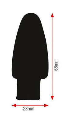 CLIGNOTANTS TRIANGLE NOIR AMPOULES 12V21W UNIVERSEL HOMOLOGUÉS / RB322008