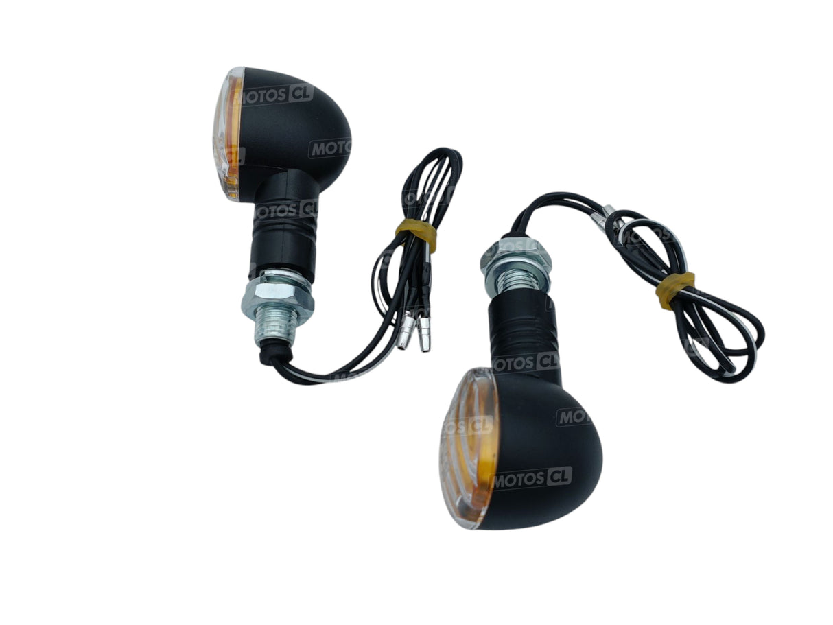 CLIGNOTANTS ROND NOIR AMPOULES 12V21W UNIVERSEL HOMOLOGUÉS / RB322071