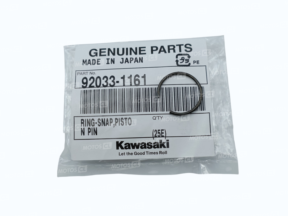CLIPS DE PISTON KAWASAKI OEM KXF250-KDX200-ELIMINATOR 250-ZZR600-ZX6R-NINJA 300 / 92033-1161
