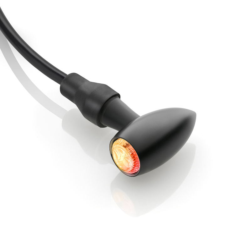 CLIGNOTANT RIZOMA LEDS CLUB S NOIR 3 EN 1 HOMOLOGUÉ / RRFR155B