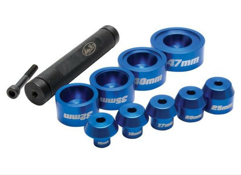 COFFRET POUR MONTAGE ROULEMENTS DE ROUE AVEC SYSTÈME DE BAGUES INTERCHANGEABLES MOTION PRO / RM08-0551