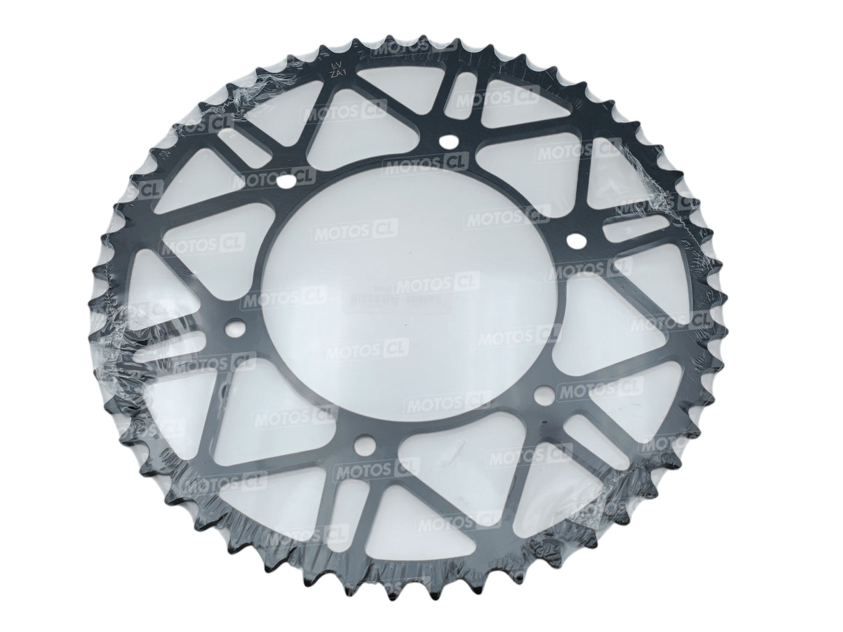 COURONNE AFAM ACIER SLK+ ANTI-BOUE 520 OFF ROAD 52 DENTS CF MOTO-GAS GAS-HONDA-HUSABERG-HUSQVARNA-KTM-STARK FUTURE-TRIUMPH / RA71304SLK+52