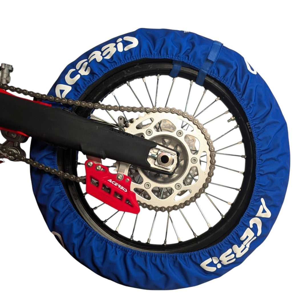 HOUSSES DE PROTECTION POUR PNEUS AVANT 21" ET ARRIÈRE 18"-19" ACERBIS NOIR-BLANC / RA0027143.315