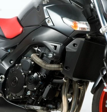 TAMPONS DE PROTECTION SUZUKI GSR 600 2006 À 2010 AÉRO R&G RACING / RRCP0284BL