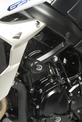 TAMPONS DE PROTECTION SUZUKI GSR 750 2011 À 2016 AÉRO R&G RACING / RRCP0287BL