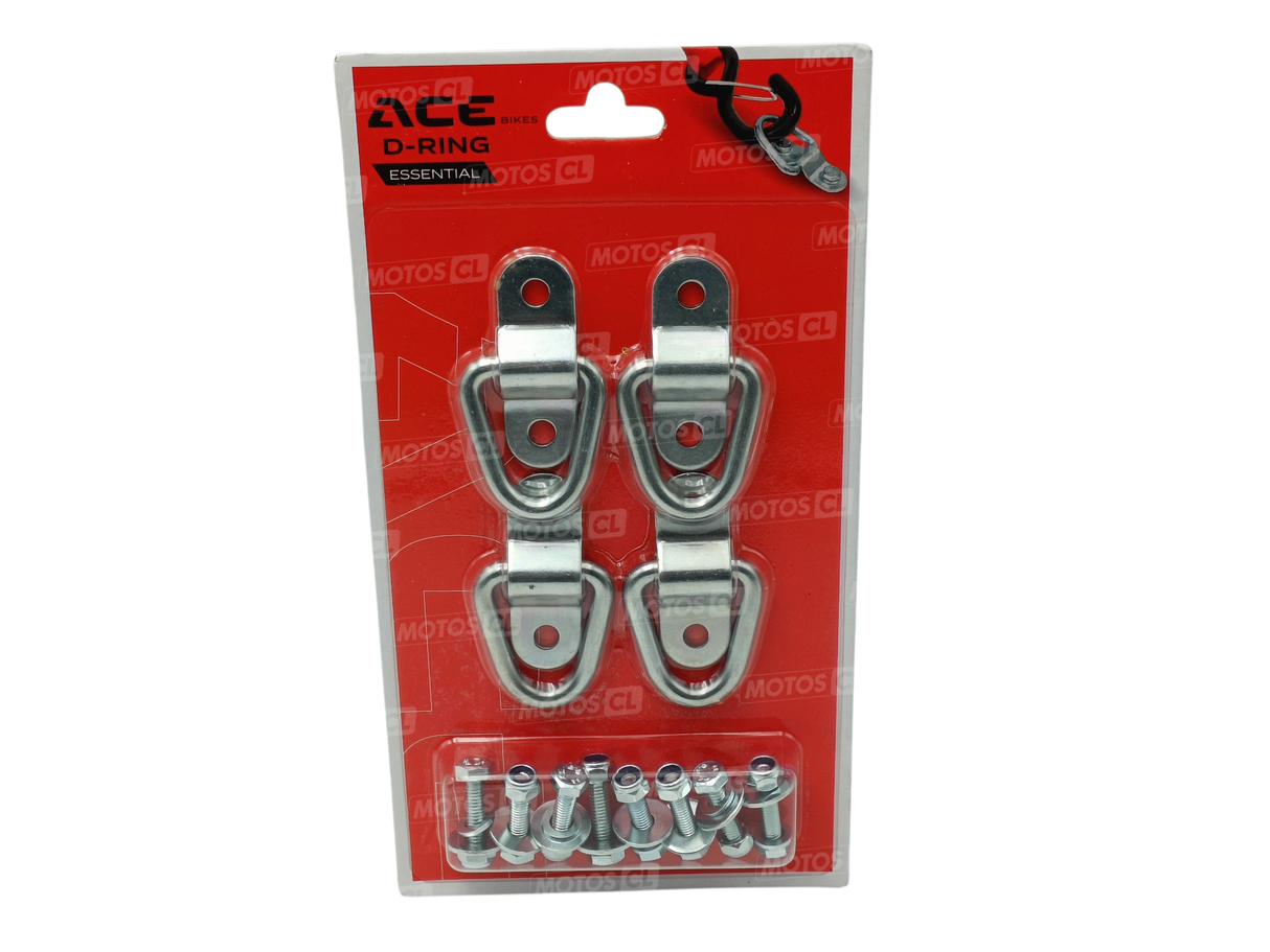PACK DE 4 x ANNEAUX D'ACCROCHE ACEBIKES / RAACE5021