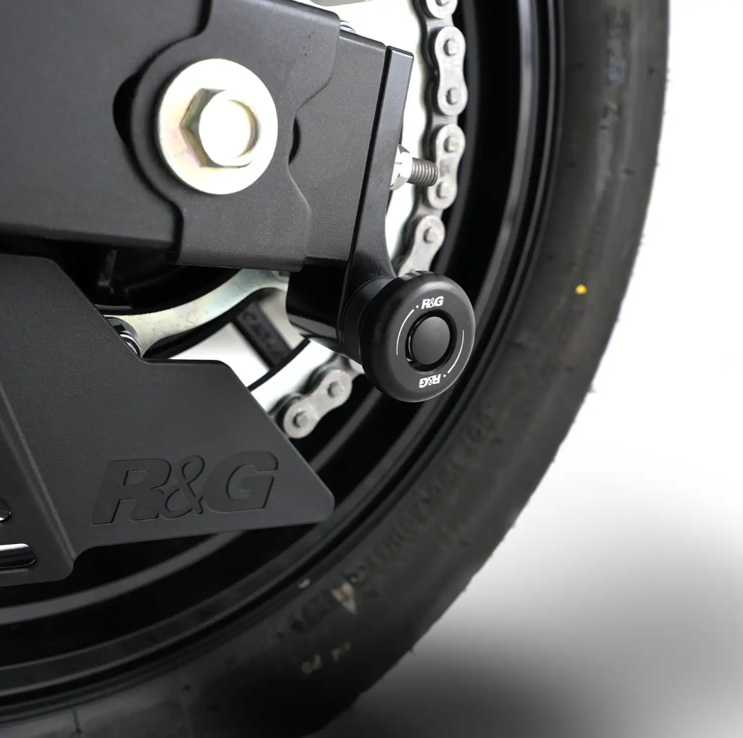 DIABOLOS DE BRAS OSCILLANT ÉLIMINATOR 500 2024 À 2025-KLR650 2022 À 2025-NINJA 125 2019 À 2024-NINJA 250-NINJA 300-NINJA 400-NINJA 500 2024 À 2025-NINJA 7 HYBRID HEV 2024 À 2025-Z125-Z400-Z500-Z7 HYBRID HEV R&G RACING / RRCR0069BK