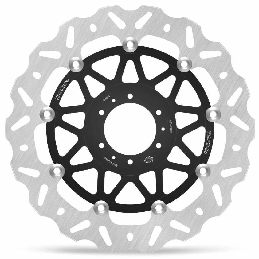 DISQUE DE FREIN AVANT WAVE INOX MOTO-MASTER SÉRIE NITRO HONDA CBR600F-CBR900RR-GL1800 GOLDWING-GL1800 GOLDWING F6B-VFR800-VFR800X CROSSRUNNER-XL1000V VARADÉRO / RM113244